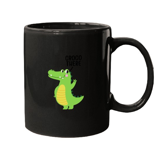 Crocodile Meme Croco There Cello There Hello There Mugs