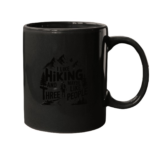 Hiking dad Mugs