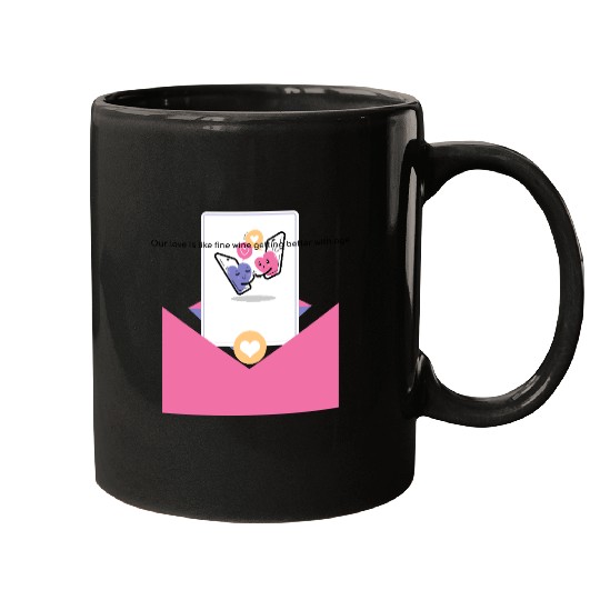 Getting Better with Age Valentine Day Mugs