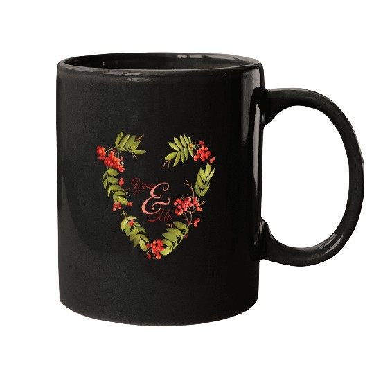Serene evergreen design for autumn lovers Mugs