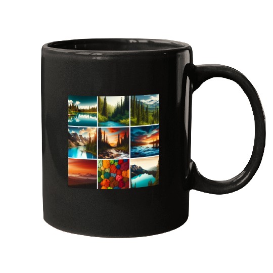 Nature Aesthetic Mugs