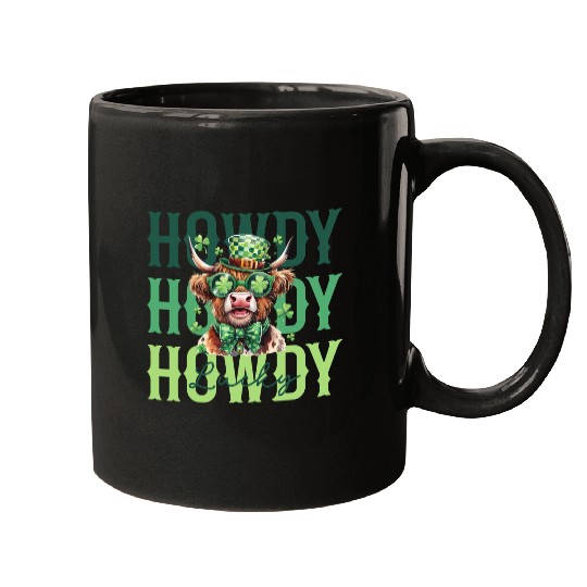 Howdy Howdy Howdy Lucky St Patricks Mugs