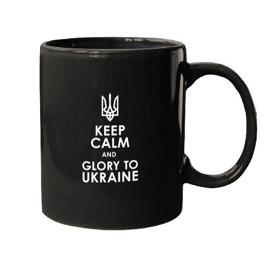 keep calm glory Ukraine Mugs