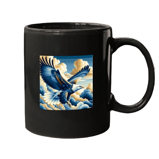 Fantasy Eagle Design Mugs
