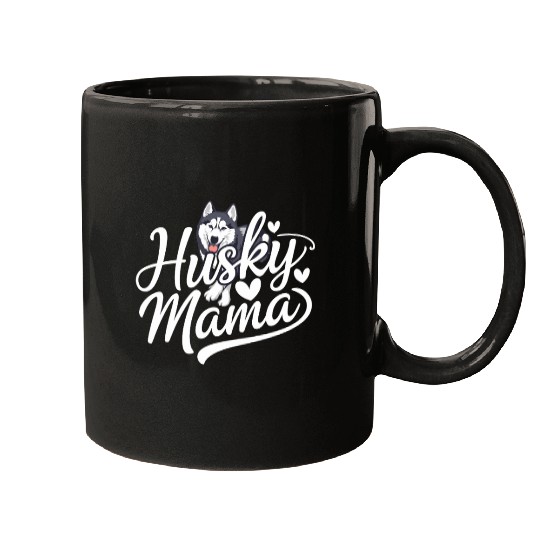 Husky Mama Proudly Embrace Your Love for Huskies Mugs