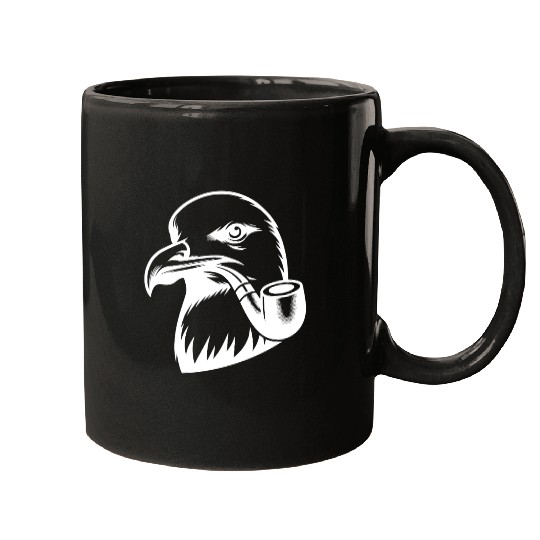 Seagull With Nordic Nautical Charisma Mugs