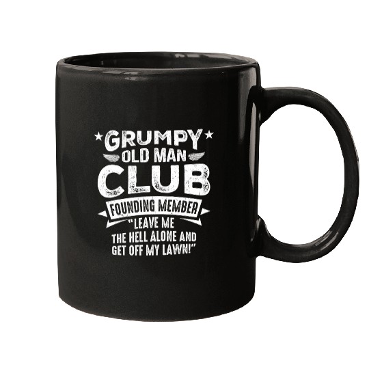 Grumpy Old Man Mugs