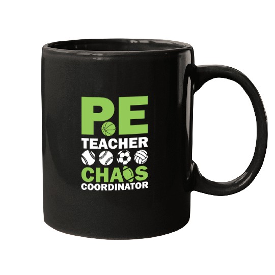 PE teacher chaos coordinator Mugs