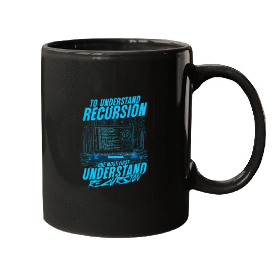 Theoretical Computer Scientist Recursion Mugs
