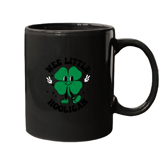 Wee Little Hooligan Cute St. Patrick's Day Irish S Mugs