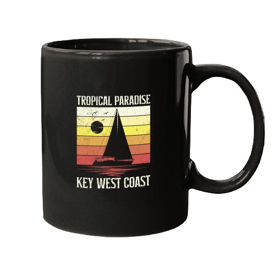 Florida TROPICAL PARADISE KEY-WEST COAST Mugs