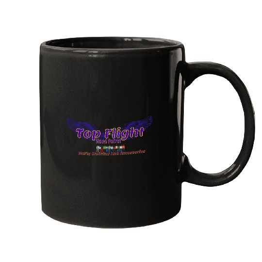 Top Flight Hood Patrol Clothing Design Mugs