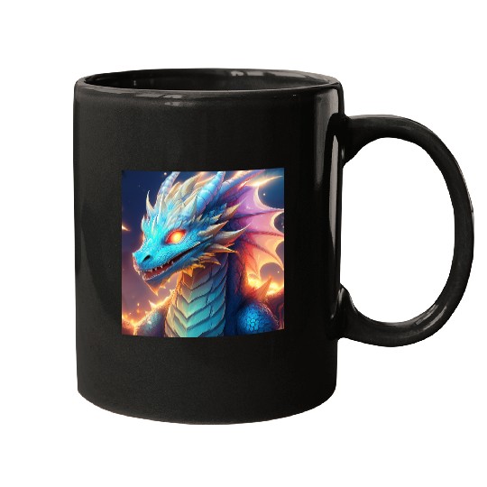 Celestial dragon Mugs