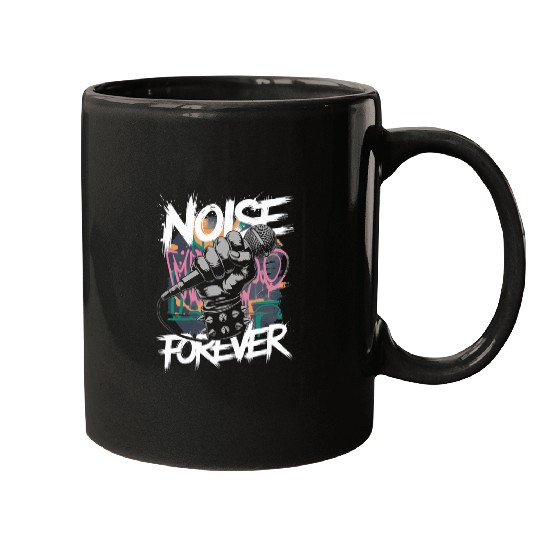 Noise Forever Punk Rock Metal Music Mugs