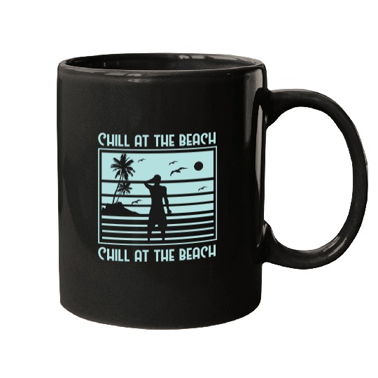 Chill at the Beach Mugs