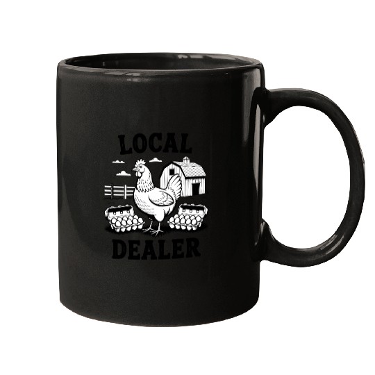 Local Egg Dealer Easter Sunday Easter Egg Hunt Mugs