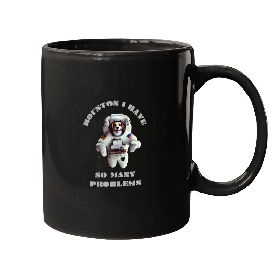 Space Pup Meltdown Mugs
