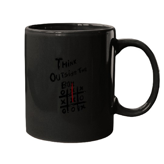 Think Outside the Box – Creative Motivational T-Sh Mugs