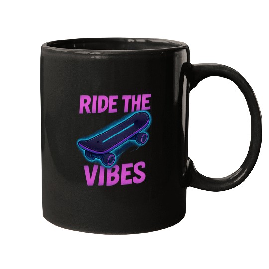 Neon Skate Vibes – Youth Streetwear Mugs