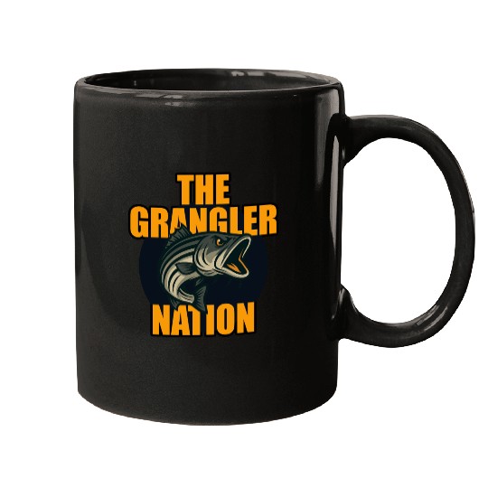 Grangler Nation (Striped Bass) Mugs