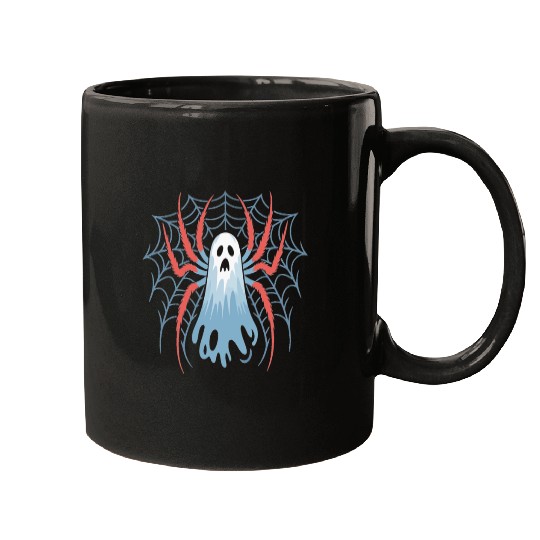 Ghost Spider Scream Mugs