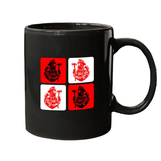Fire Brigade - Courage In Action Mugs