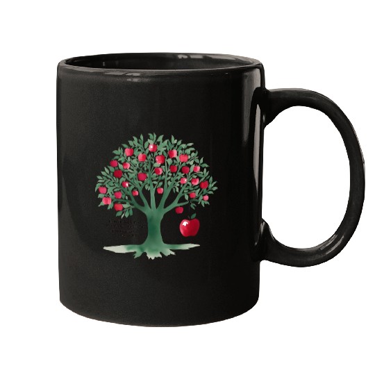 From the apple tree all beginnings Mugs