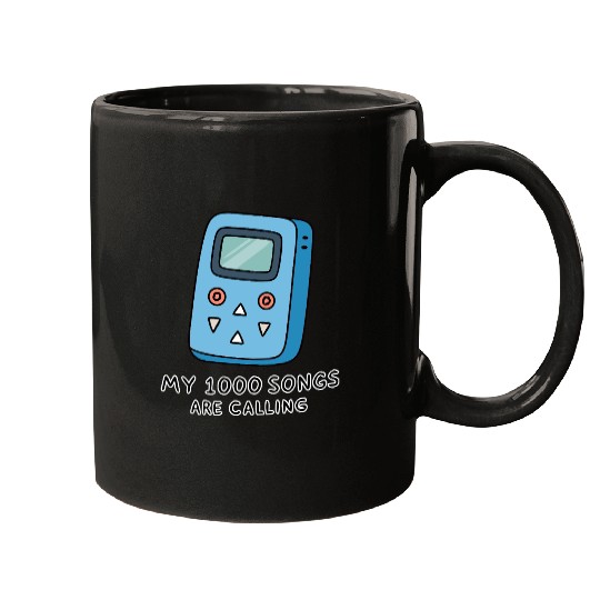 My 1000 Songs Calling MP3 Player 2000s Mugs