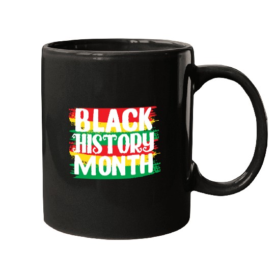 Black Pride Black History Month Mugs