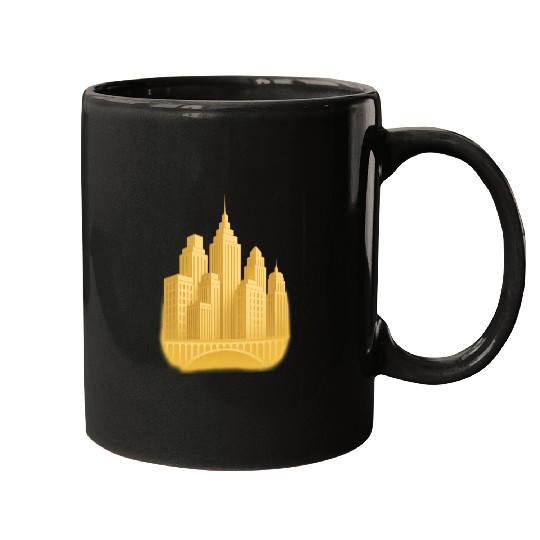 Modern City Mugs