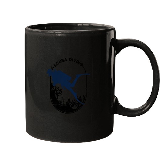 Scuba diving Mugs