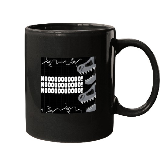 The NOOOO Skull Mugs