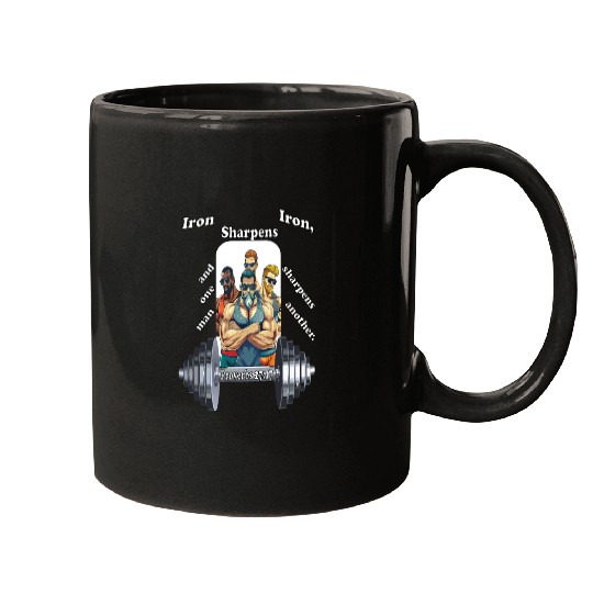 The Iron Sharpens Iron Scripture Mugs