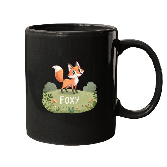 Autumn the Curious Fox Mugs