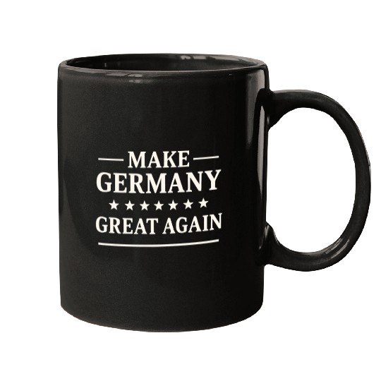 Make Germany Great Again – Vintage Style Stars Mugs