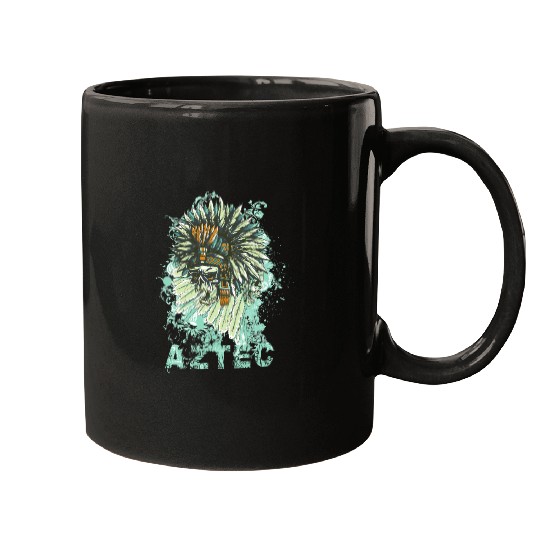 Aztec Warrior Spirit Mugs