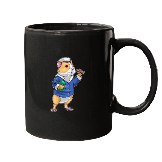 Hamster Easter Sailor Mugs