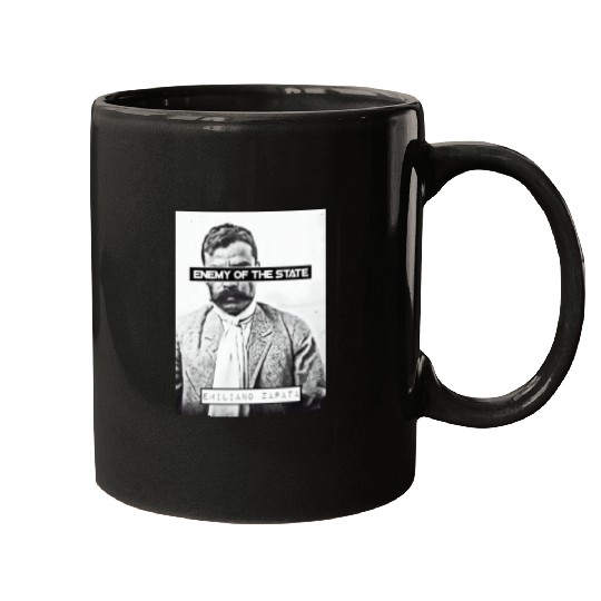 Emiliano Zapata (EOTS) (B&W) Mugs