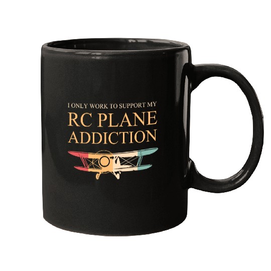 RC Plane Pilot Aircraft Model Plane Mugs