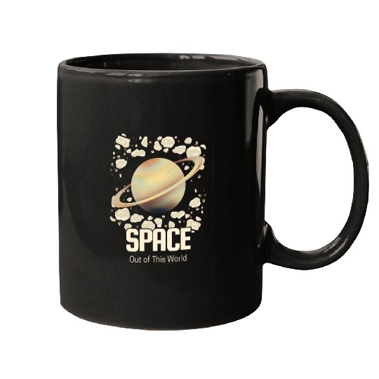 Saturn Ringed Planet Space  Mugs