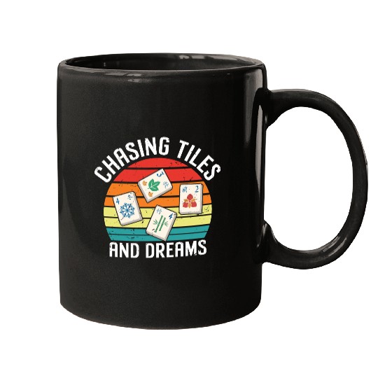 Retro Mahjong Gamer Mugs