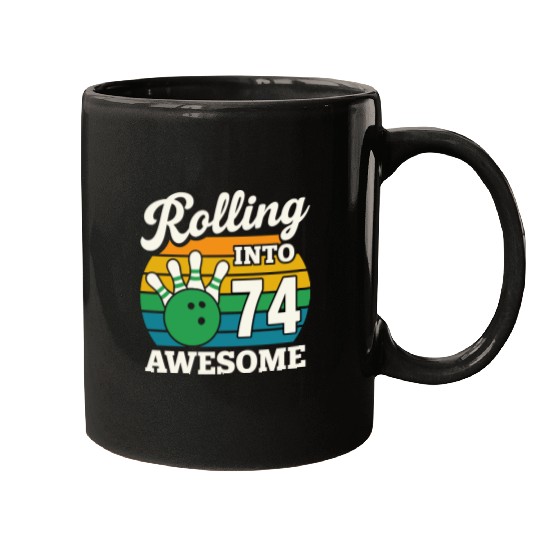 Vintage Bowling 74 Celebration Mugs