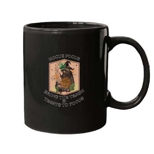 Raccoon Witch - Hocus Pocus  Mugs