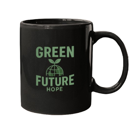 Eco-Friendly Green Future Design Mugs