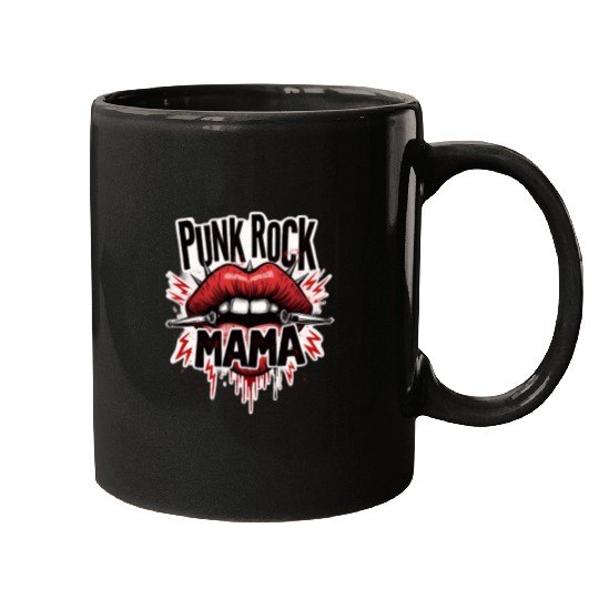 Heartbreaker Anthem Punk Rock Mama Mugs