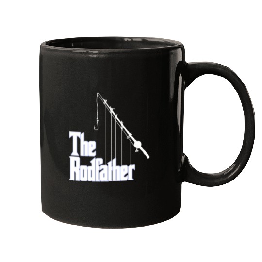 fishing rodfather Mugs