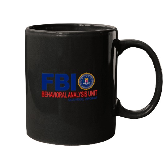 Criminal Minds BAU FBI Mugs