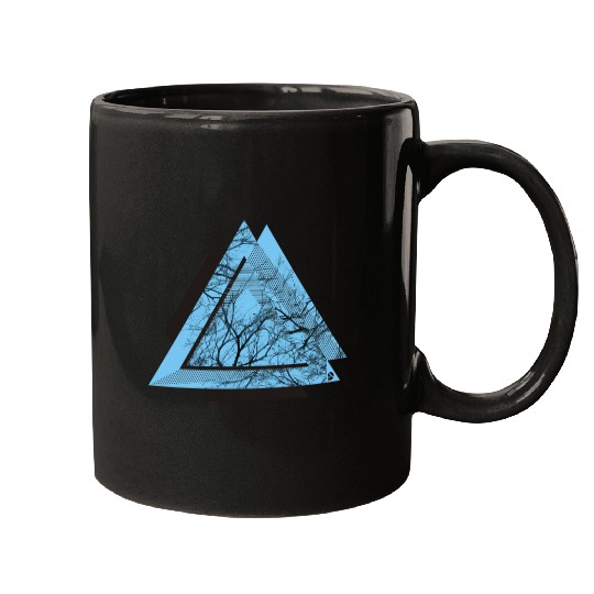 AD triangle black Mugs