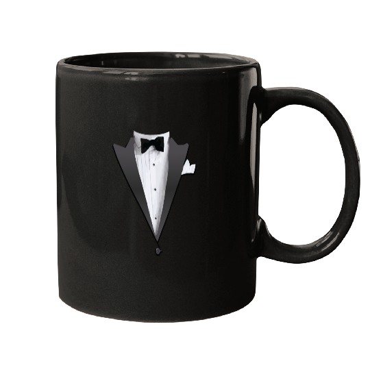 Tuxedo Jacket Costume Mugs