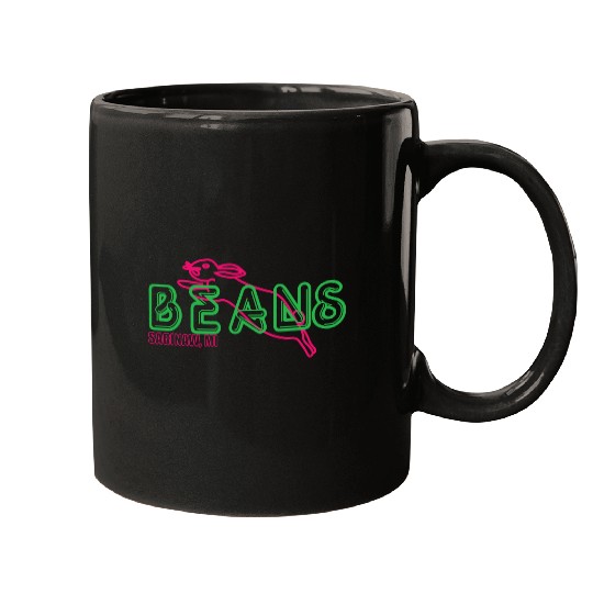 Beans Saginaw Michigan Rabbit Mugs